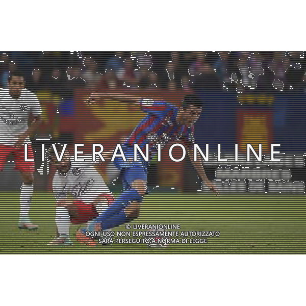 Yohan CABAYE / Julien FERET - 24.09.2014 - Caen / PSG - 7eme journee de Ligue 1 Photo : Fred Porcu / Icon Sport /Agenzia Aldo Liverani sas - ITALY ONLY - EDITORIAL USE ONLY