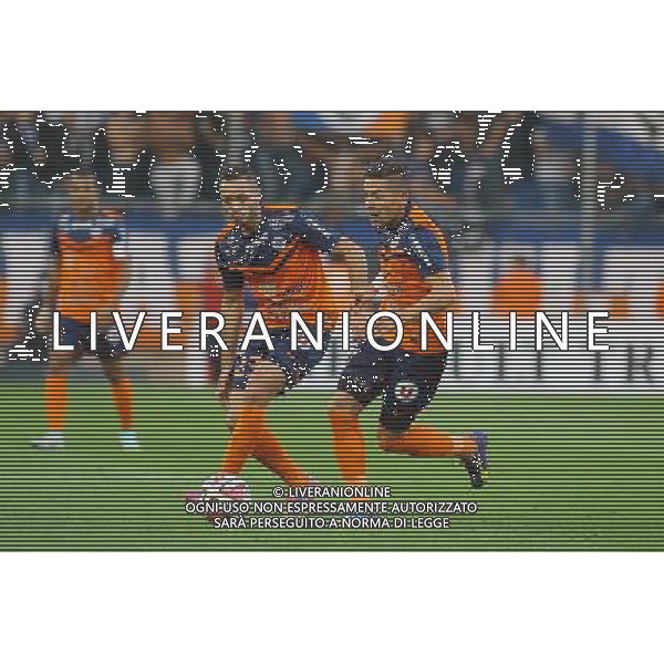 Jamel SAIHI / Anthony MOUNIER - 24.09.2014 - Montpellier / Monaco - 7eme journee de Ligue 1 Photo : Nicolas Guyonnet / Icon Sport /Agenzia Aldo Liverani sas - ITALY ONLY - EDITORIAL USE ONLY