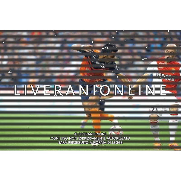 Lucas BARRIOS - 24.09.2014 - Montpellier / Monaco - 7eme journee de Ligue 1 Photo : Nicolas Guyonnet / Icon Sport /Agenzia Aldo Liverani sas - ITALY ONLY - EDITORIAL USE ONLY