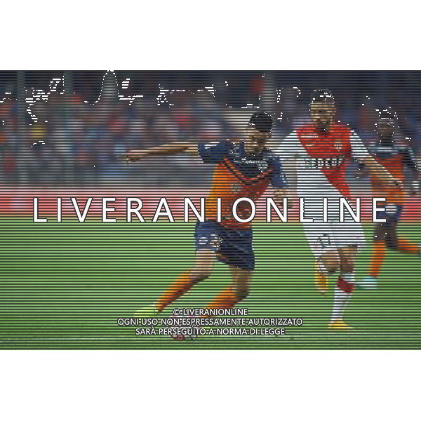 Morgan SANSON - 24.09.2014 - Montpellier / Monaco - 7eme journee de Ligue 1 Photo : Nicolas Guyonnet / Icon Sport /Agenzia Aldo Liverani sas - ITALY ONLY - EDITORIAL USE ONLY