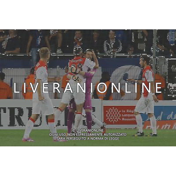 Joie MONACO - 24.09.2014 - Montpellier / Monaco - 7eme journee de Ligue 1 Photo : Nicolas Guyonnet / Icon Sport /Agenzia Aldo Liverani sas - ITALY ONLY - EDITORIAL USE ONLY