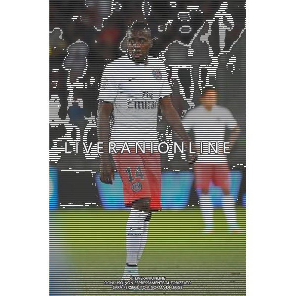 Blaise MATUIDI - 24.09.2014 - Caen / PSG - 7eme journee de Ligue 1 Photo : Fred Porcu / Icon Sport AG ALDO LIVERANI SAS ONLY ITALY