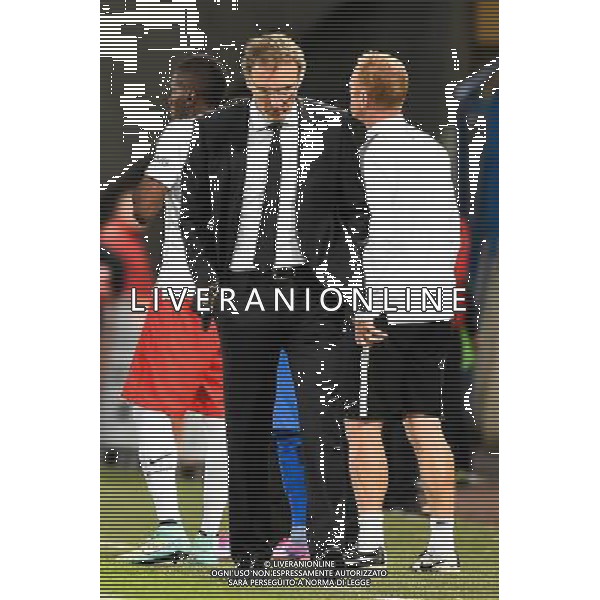 Laurent BLANC - 24.09.2014 - Caen / PSG - 7eme journee de Ligue 1 Photo : Fred Porcu / Icon Sport AG ALDO LIVERANI SAS ONLY ITALY