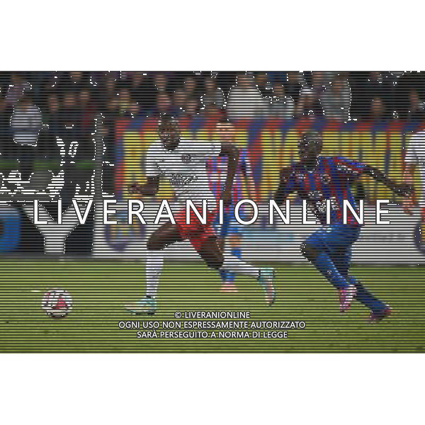 Blaise MATUIDI / N golo KANTE - 24.09.2014 - Caen / PSG - 7eme journee de Ligue 1 Photo : Fred Porcu / Icon Sport AG ALDO LIVERANI SAS ONLY ITALY