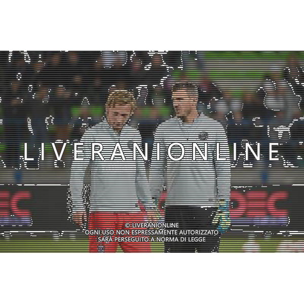 Clement CHANTOME / Nicolas DOUCHEZ - 24.09.2014 - Caen / PSG - 7eme journee de Ligue 1 Photo : Fred Porcu / Icon Sport AG ALDO LIVERANI SAS ONLY ITALY