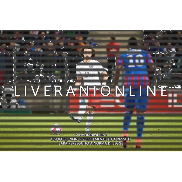 David LUIZ - 24.09.2014 - Caen / PSG - 7eme journee de Ligue 1 Photo : Fred Porcu / Icon Sport AG ALDO LIVERANI SAS ONLY ITALY