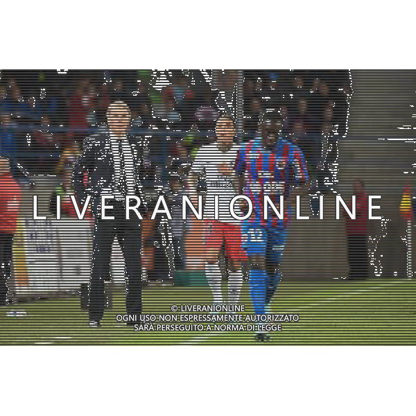 Laurent BLANC - 24.09.2014 - Caen / PSG - 7eme journee de Ligue 1 Photo : Fred Porcu / Icon Sport AG ALDO LIVERANI SAS ONLY ITALY