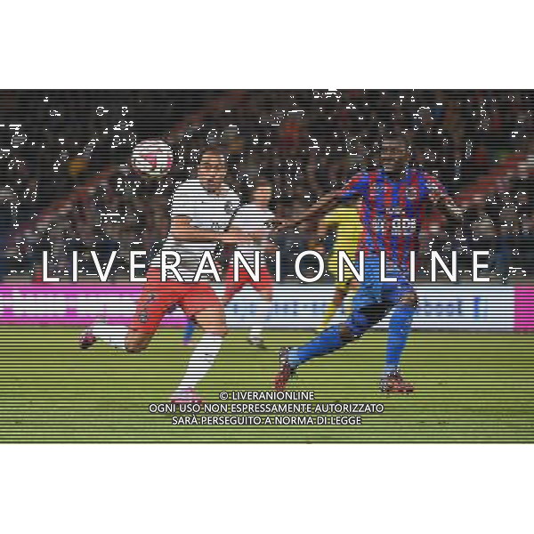 Lucas MOURA / Jean Jacques PIERRE - 24.09.2014 - Caen / PSG - 7eme journee de Ligue 1 Photo : Fred Porcu / Icon Sport AG ALDO LIVERANI SAS ONLY ITALY