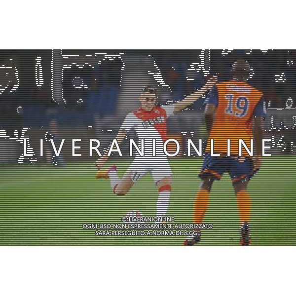 Lucas OCAMPOS - 24.09.2014 - Montpellier / Monaco - 7eme journee de Ligue 1 Photo : Nicolas Guyonnet / Icon Sport AG ALDO LIVERANI SAS ONLY ITALY