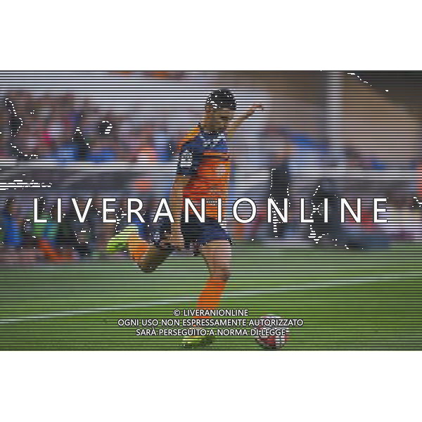 Morgan SANSON - 24.09.2014 - Montpellier / Monaco - 7eme journee de Ligue 1 Photo : Nicolas Guyonnet / Icon Sport AG ALDO LIVERANI SAS ONLY ITALY