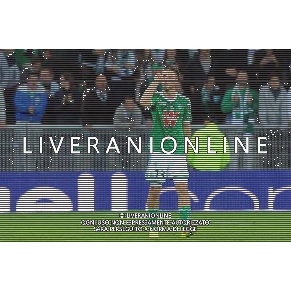 Joie Saint Etienne - Ricky Van Wolfswinkel - 25.09.2014 - Saint Etienne / Bordeaux - 7e journee de Ligue 1 Photo: Jean Paul Thomas / Icon Sport AG ALDO LIVERANI SAS ONLY ITALY