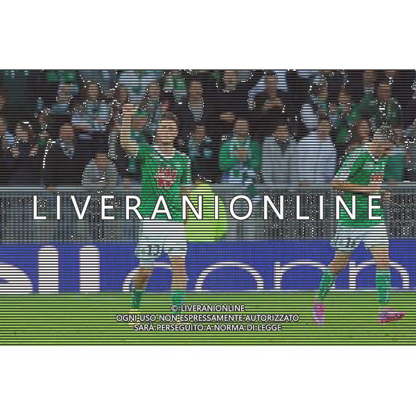 Joie Saint Etienne - Ricky Van Wolfswinkel - 25.09.2014 - Saint Etienne / Bordeaux - 7e journee de Ligue 1 Photo: Jean Paul Thomas / Icon Sport AG ALDO LIVERANI SAS ONLY ITALY