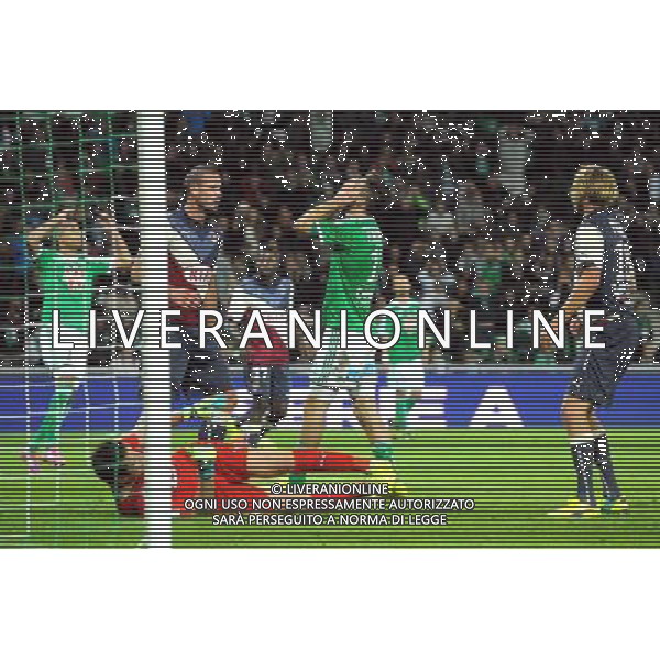 Ricky VAN WOLFSWINKEL - 25.09.2014 - Saint Etienne / Bordeaux - 7e journee de Ligue 1 Photo: Jean Paul Thomas / Icon Sport AG ALDO LIVERANI SAS ONLY ITALY