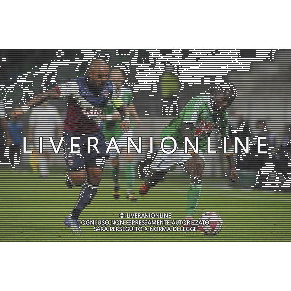 Julien FAUBERT / Max Alain GRADEL - 25.09.2014 - Saint Etienne / Bordeaux - 7e journee de Ligue 1 Photo: Jean Paul Thomas / Icon Sport AG ALDO LIVERANI SAS ONLY ITALY