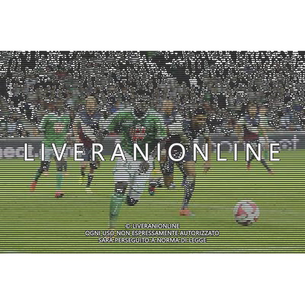 Moustapha SALL - 25.09.2014 - Saint Etienne / Bordeaux - 7e journee de Ligue 1 Photo: Jean Paul Thomas / Icon Sport AG ALDO LIVERANI SAS ONLY ITALY