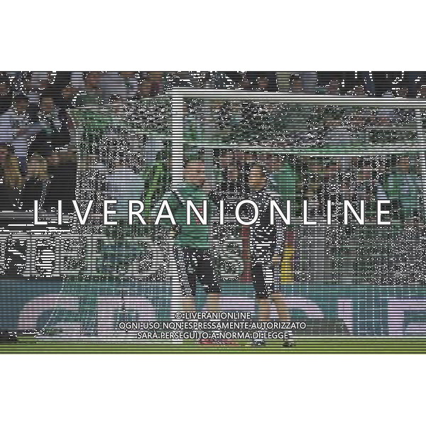Stephane RUFFIER / Fabrice GRANGE - 25.09.2014 - Saint Etienne / Bordeaux - 7e journee de Ligue 1 Photo: Jean Paul Thomas / Icon Sport AG ALDO LIVERANI SAS ONLY ITALY