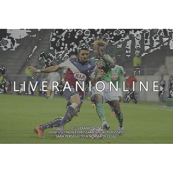 Tiago ILORI / Allan SAINT MAXIMIN - 25.09.2014 - Saint Etienne / Bordeaux - 7e journee de Ligue 1 Photo: Jean Paul Thomas / Icon Sport AG ALDO LIVERANI SAS ONLY ITALY