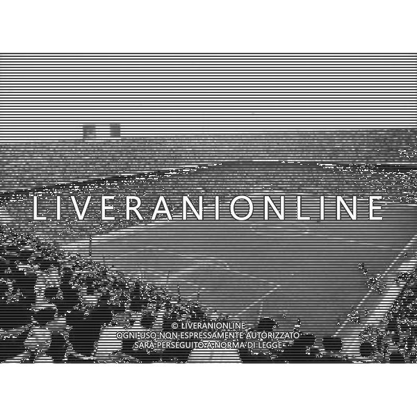 RETROSPETTIVA NELLA FOTO LO STADIO MEAZZA DI SAN SIRO - MILANO - ANNI \'80 AG ALDO LIVERANI SAS