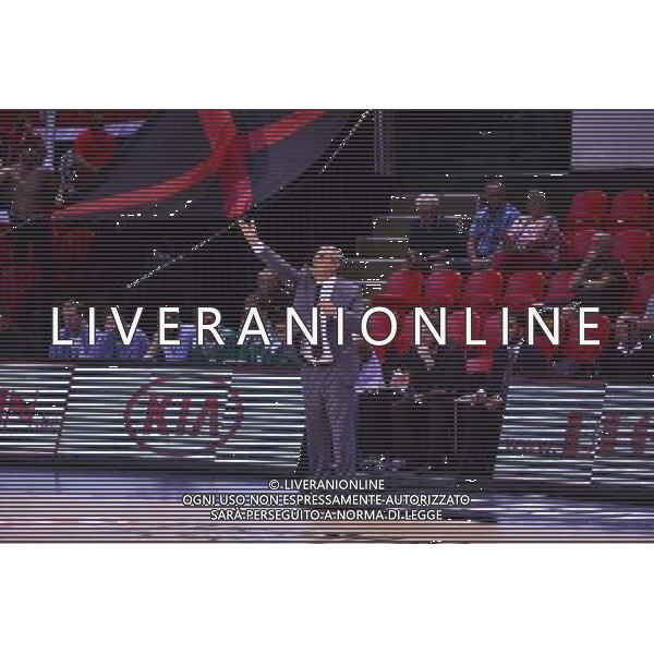 Argiris PEDOULAKIS - 25.09.2014 - Unics Kazan / Hapoel Jerusalem - Tournoi qualificatif Euroleague -Ostende Photo : Dave Winter / Icon Sport