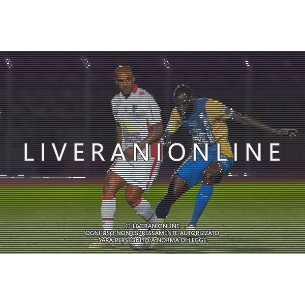 Gary Coulibaly / Cheikh Ndoye - 26.09.2014 - Creteil / Ajaccio - 9eme journee de Ligue 2 Photo : Aurelien Meunier / Icon Sport /Agenzia Aldo Liverani sas - ITALY ONLY - EDITORIAL USE ONLY