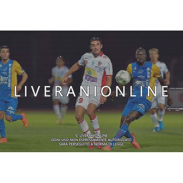 Nicolas Fauvergue / Ibrahima Seck - 26.09.2014 - Creteil / Ajaccio - 9eme journee de Ligue 2 Photo : Aurelien Meunier / Icon Sport /Agenzia Aldo Liverani sas - ITALY ONLY - EDITORIAL USE ONLY