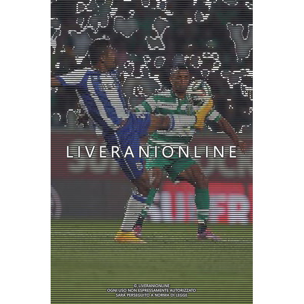Alex Sandro / Nani - 26.09.2014 - Sporting/ Porto - Zon Liga Sagres Photo : Carlos Rodrigues / Icon Sport /Agenzia Aldo Liverani sas - ITALY ONLY - EDITORIAL USE ONLY *** Local Caption ***