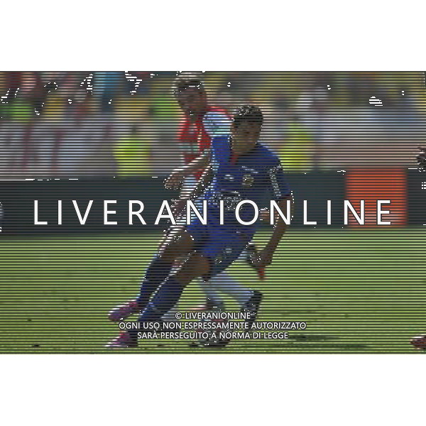 Carlos Eduardo / Jeremy TOULALAN - 27.09.2014 - Monaco / Nice - 8eme journee de Ligue 1 Photo : Neal Simpson / Icon Sport AG ALDO LIVERANI SAS ONLY ITALY