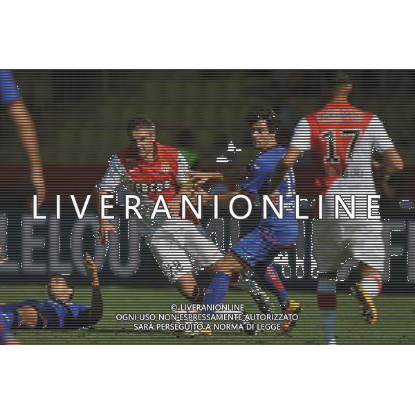 Gregoire Puel / Jeremy Toulalan - 27.09.2014 - Monaco / Nice - 8eme journee de Ligue 1 Photo : Neal Simpson / Icon Sport AG ALDO LIVERANI SAS ONLY ITALY
