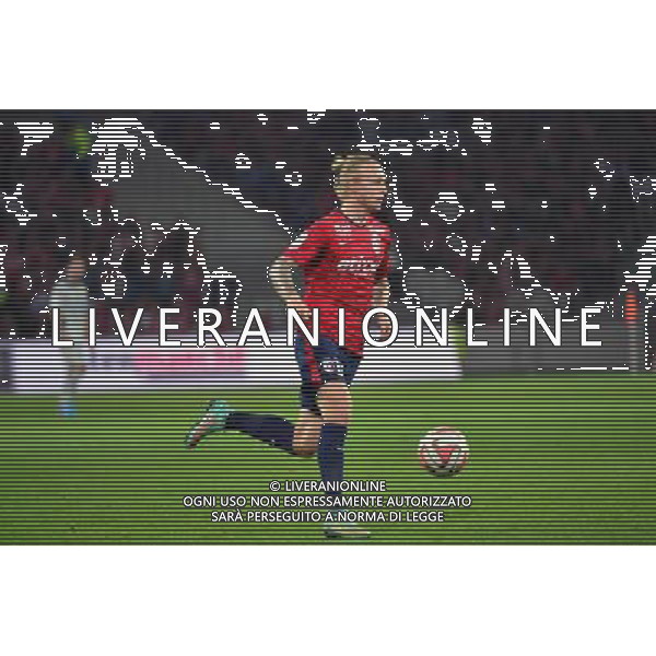 Simon KJAER - 27.09.2014 - Lille / Bastia - 8eme journee de Ligue 1 Photo : Dave Winter / Icon Sport AG ALDO LIVERANI SAS ONLY ITALY