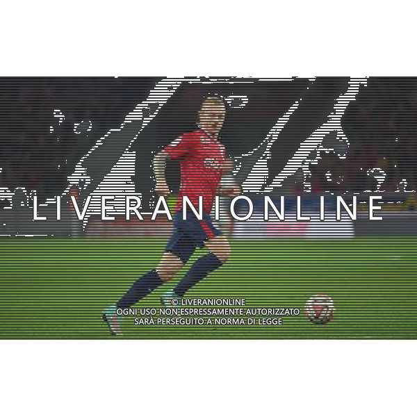 Simon KJAER - 27.09.2014 - Lille / Bastia - 8eme journee de Ligue 1 Photo : Dave Winter / Icon Sport AG ALDO LIVERANI SAS ONLY ITALY