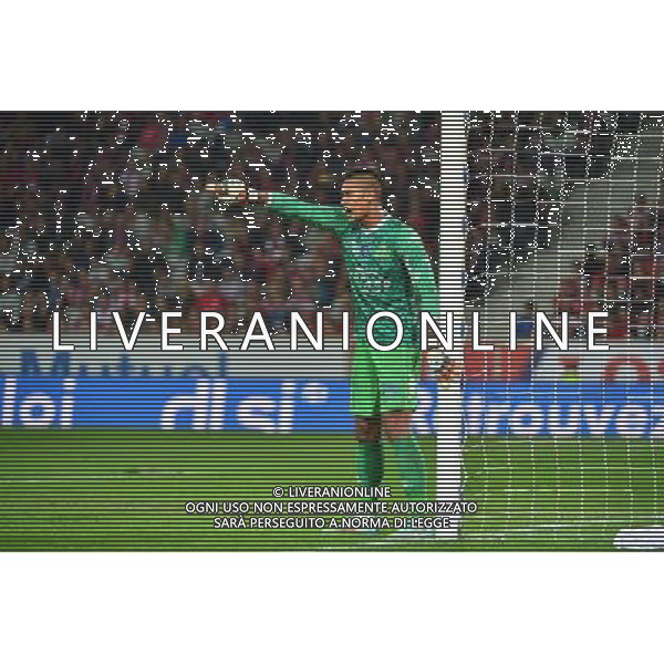 Alphonse AREOLA - 27.09.2014 - Lille / Bastia - 8eme journee de Ligue 1 Photo : Dave Winter / Icon Sport AG ALDO LIVERANI SAS ONLY ITALY