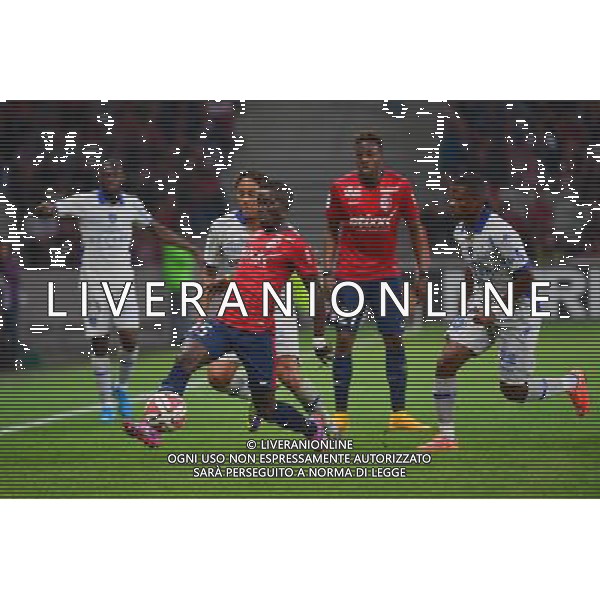 Idrissa GUEYE - 27.09.2014 - Lille / Bastia - 8eme journee de Ligue 1 Photo : Dave Winter / Icon Sport AG ALDO LIVERANI SAS ONLY ITALY