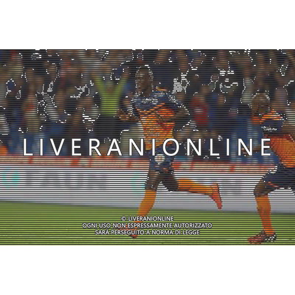joie Victor Hugo MONTANO - 27.09.2014 - Montpellier / Guingamp - 8eme journee de Ligue 1 Photo : Nicolas Guyonnet / Icon Sport AG ALDO LIVERANI SAS ONLY ITALY