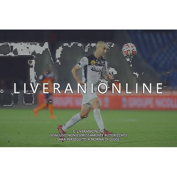 Lionel MATHIS - 27.09.2014 - Montpellier / Guingamp - 8eme journee de Ligue 1 Photo : Nicolas Guyonnet / Icon Sport AG ALDO LIVERANI SAS ONLY ITALY