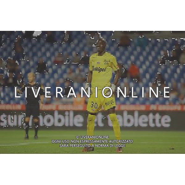 Mamadou SAMASSA - 27.09.2014 - Montpellier / Guingamp - 8eme journee de Ligue 1 Photo : Nicolas Guyonnet / Icon Sport AG ALDO LIVERANI SAS ONLY ITALY