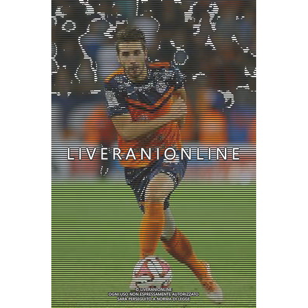 Mathieu DEPLAGNE - 27.09.2014 - Montpellier / Guingamp - 8eme journee de Ligue 1 Photo : Nicolas Guyonnet / Icon Sport AG ALDO LIVERANI SAS ONLY ITALY