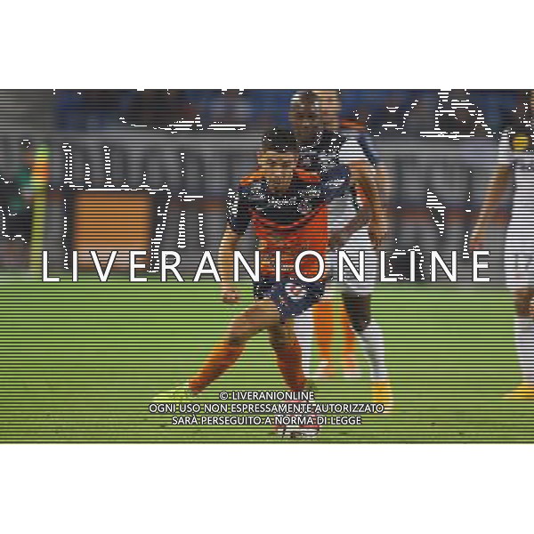 Morgan SANSON - 27.09.2014 - Montpellier / Guingamp - 8eme journee de Ligue 1 Photo : Nicolas Guyonnet / Icon Sport AG ALDO LIVERANI SAS ONLY ITALY
