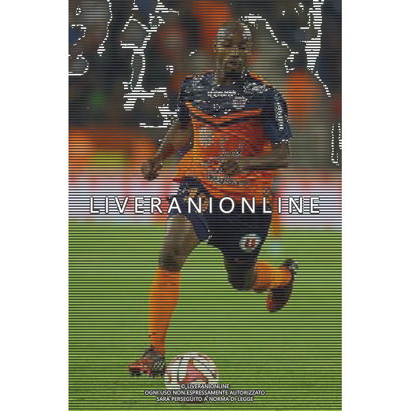Souleymane CAMARA - 27.09.2014 - Montpellier / Guingamp - 8eme journee de Ligue 1 Photo : Nicolas Guyonnet / Icon Sport AG ALDO LIVERANI SAS ONLY ITALY