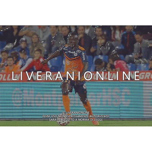 Victor Hugo MONTANO - 27.09.2014 - Montpellier / Guingamp - 8eme journee de Ligue 1 Photo : Nicolas Guyonnet / Icon Sport AG ALDO LIVERANI SAS ONLY ITALY