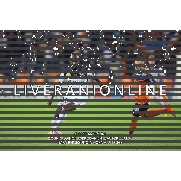 Younousse SANKHARE - 27.09.2014 - Montpellier / Guingamp - 8eme journee de Ligue 1 Photo : Nicolas Guyonnet / Icon Sport AG ALDO LIVERANI SAS ONLY ITALY