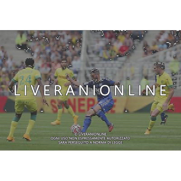 Jordan FERRI - 28.09.2014 - Nantes / Lyon - 8eme journee de Ligue 1 Photo : Vincent Michel / Icon Sport AG ALDO LIVERANI SAS ONLY ITALY