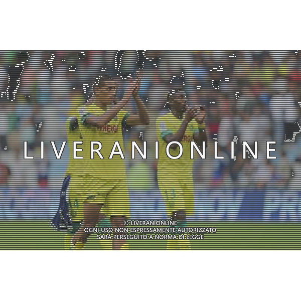 Joie Yacine BAMMOU - 28.09.2014 - Nantes / Lyon - 8eme journee de Ligue 1 Photo : Vincent Michel / Icon Sport AG ALDO LIVERANI SAS ONLY ITALY
