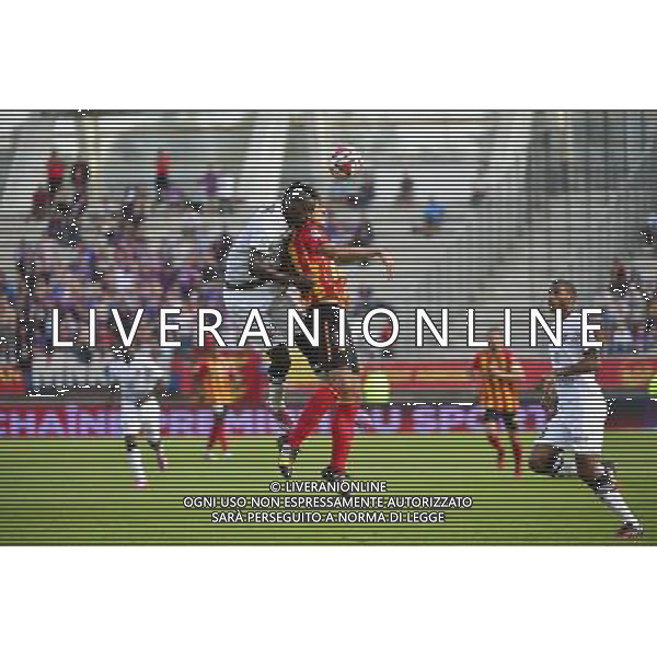 Yrondu MUSAVU KING / Pablo CHAVARRIA - 28.09.2014 - Lens / Caen - 8eme journee Ligue 1 Photo : Dave Winter / Icon Sport AG ALDO LIVERANI SAS ONLY ITALY