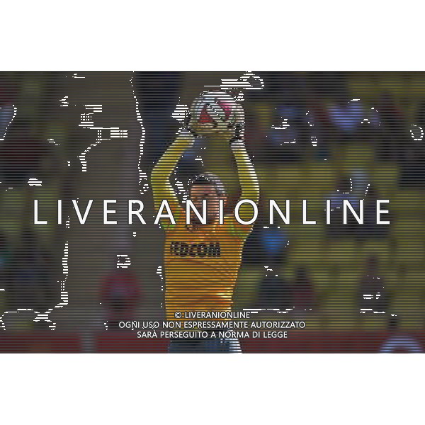Danijel Subasic - 27.09.2014 - Monaco / Nice - 8eme journee de Ligue 1 Photo : Neal Simpson / Icon Sport AG ALDO LIVERANI SAS ONLY ITALY