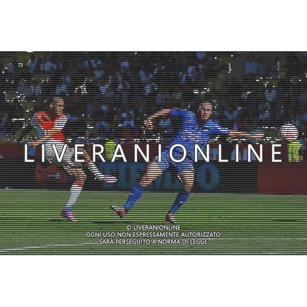 Fabinho / Didier Digard - 27.09.2014 - Monaco / Nice - 8eme journee de Ligue 1 Photo : Neal Simpson / Icon Sport AG ALDO LIVERANI SAS ONLY ITALY