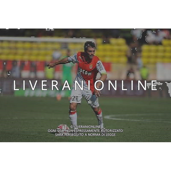 Jeremy TOULALAN - 27.09.2014 - Monaco / Nice - 8eme journee de Ligue 1 Photo : Neal Simpson / Icon Sport AG ALDO LIVERANI SAS ONLY ITALY
