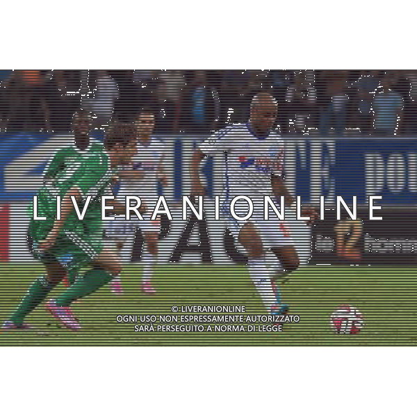 Andre AYEW - 28.09.2014 - Marseille / Saint Etienne - 8eme journee de Ligue 1 Photo : Gaston Petrelli / Icon Sport