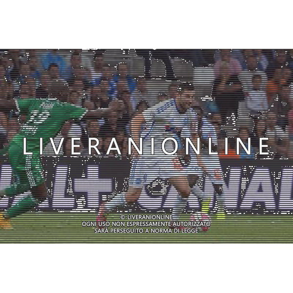 Andre Pierre GIGNAC - 28.09.2014 - Marseille / Saint Etienne - 8eme journee de Ligue 1 Photo : Gaston Petrelli / Icon Sport