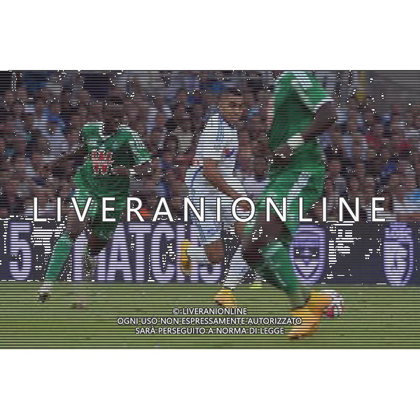 Dimitri PAYET - 28.09.2014 - Marseille / Saint Etienne - 8eme journee de Ligue 1 Photo : Gaston Petrelli / Icon Sport