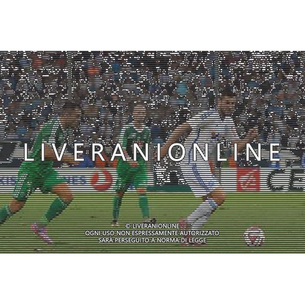 Andre Pierre GIGNAC - 28.09.2014 - Marseille / Saint Etienne - 8eme journee de Ligue 1 Photo : Gaston Petrelli / Icon Sport AG ALDO LIVERANI SAS ONLY ITALY